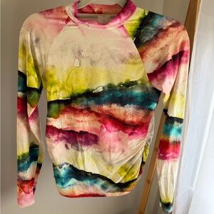 CALIA by Carrie Underwood Multicolor Swim Coverup